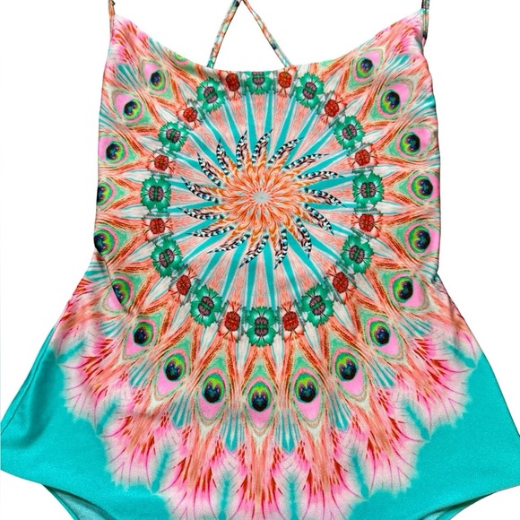 Luli Fama Dream Catcher Be Scene One Piece Swimsuit- Still Full Price - Picture 5 of 11